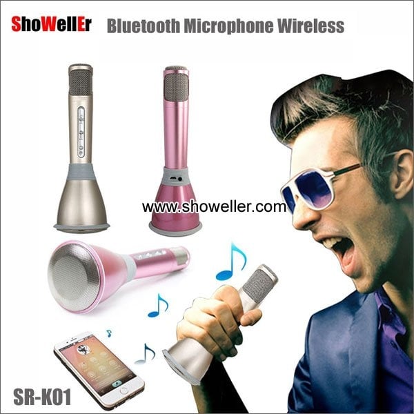Wireless Bluetooth Microphone home KTV Singing