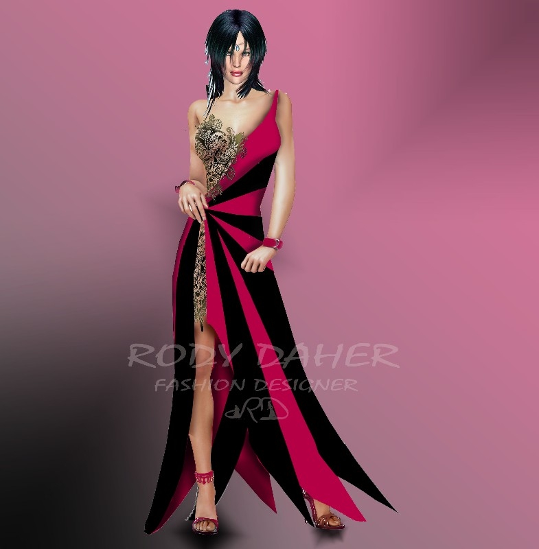 Evening dresses on photoshop like real 