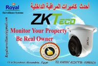 مفاجأت احدث كاميرات مراقبة داخلية  ماركة ZKTECO بأقل الأسعار 