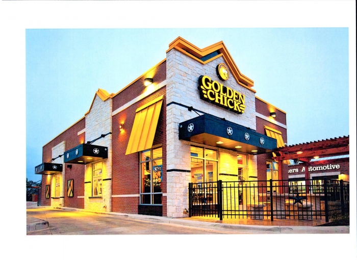 وكالة مطاعم جولدن تشكن الأمريكية Golden Chick لجميع مناطق الخليج