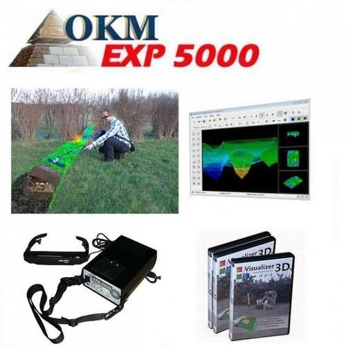  EXP 5000 أقوى كاشف تصويري للمعادن والفراغات